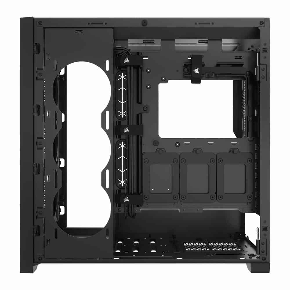 (image for) Corsair 5000D Core Airflow Black Tempered Glass Mid-Tower ATX Case